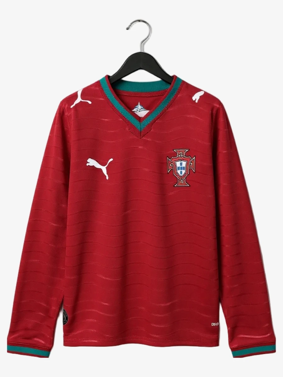 maillot-manches-longues-portugal-domicile-2026 studio v12 Maglia Manica Lunga Portogallo Home 2026