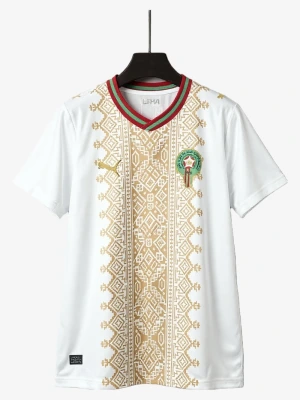 Maglia Marocco Bianca Away Mondiale 2026