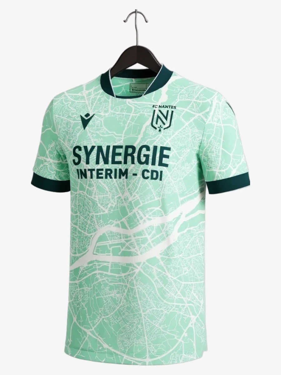 maillot-nantes-exterieur-2025-2026 studio v12 Maglia Nantes Away 2025-2026