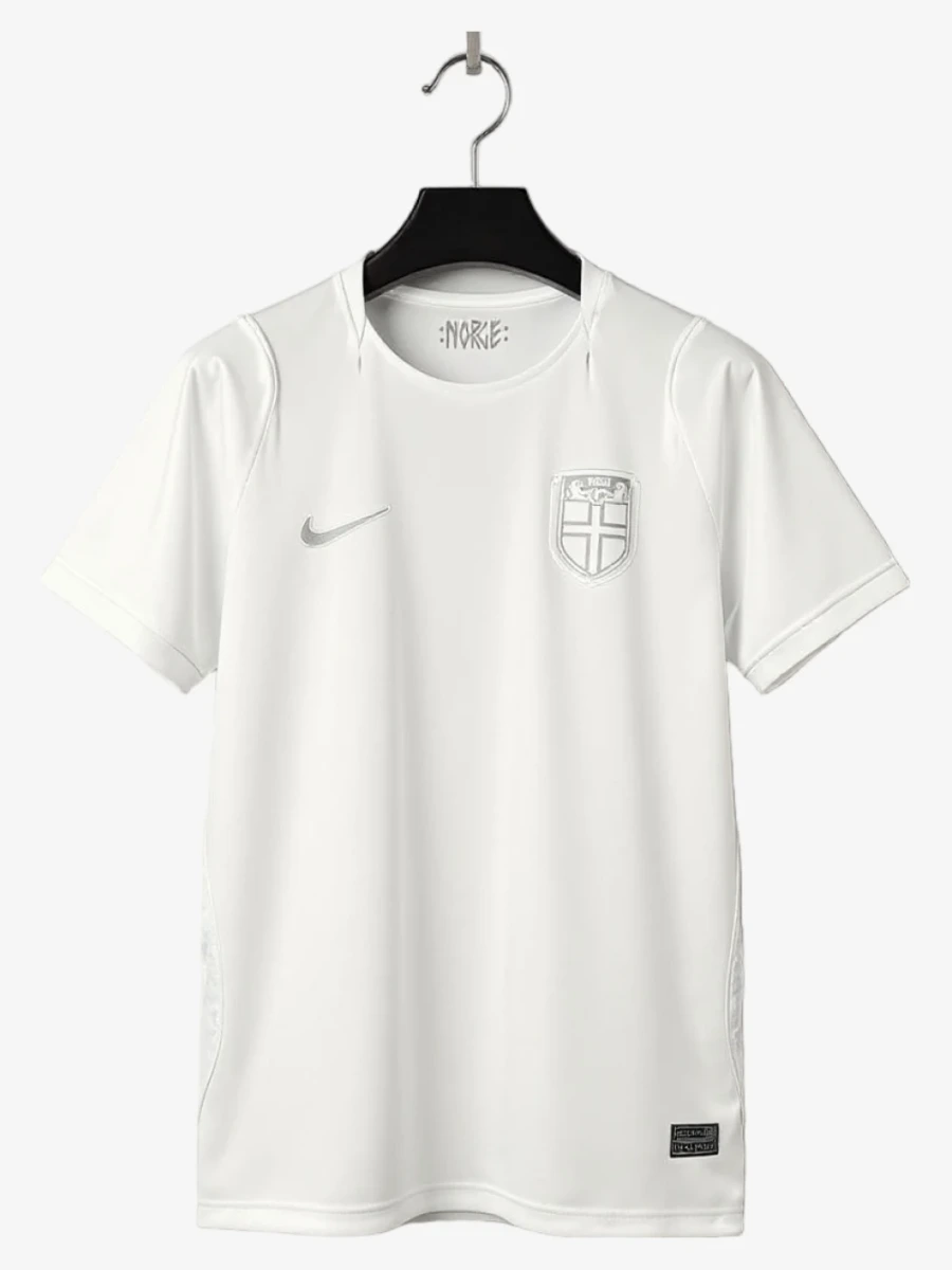 maillot-norvege-2026-blanc studio v12 Maglia Norvegia 2026 Bianca