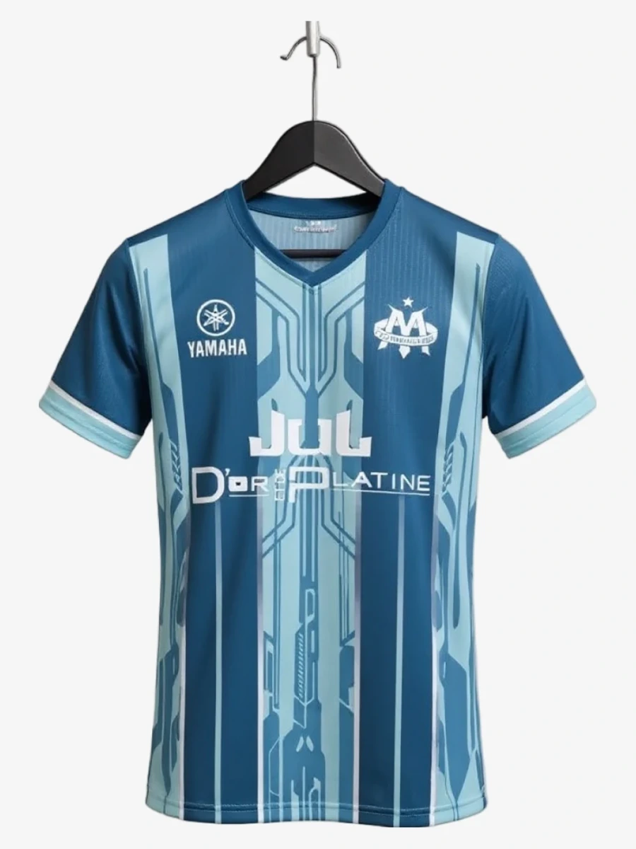 Maglia OM X Jul Blu 2025-2026