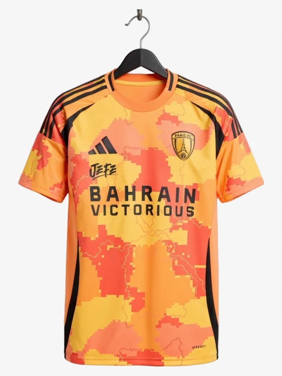 maillot-paris-fc-third-x-jefe-2025-2026 studio v12 Maglia Paris FC Third X Jefe 2025-2026