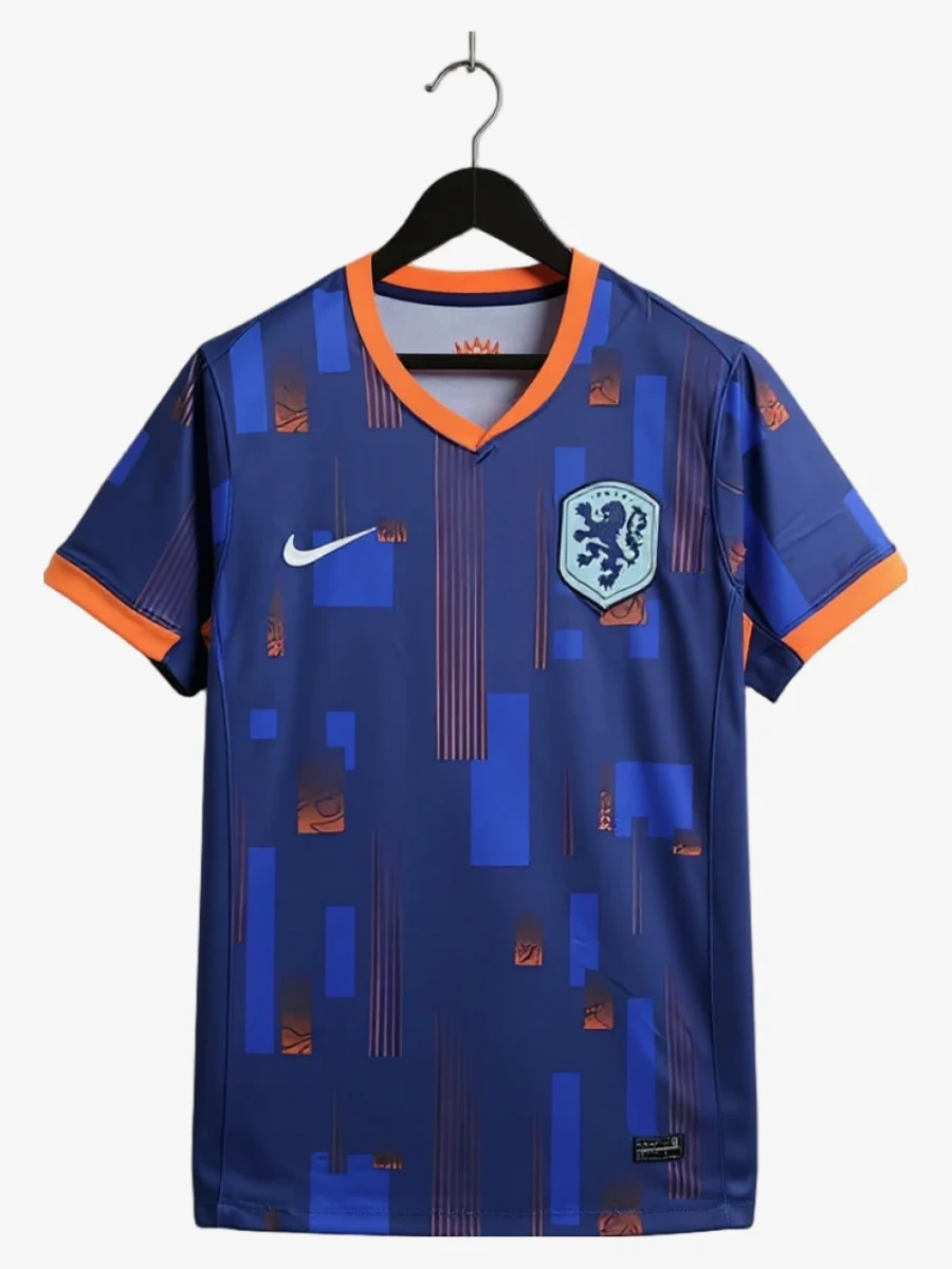 maillot-pays-bas-exterieur-2024-2025 studio v12 Maglia Paesi Bassi Away 2024-2025