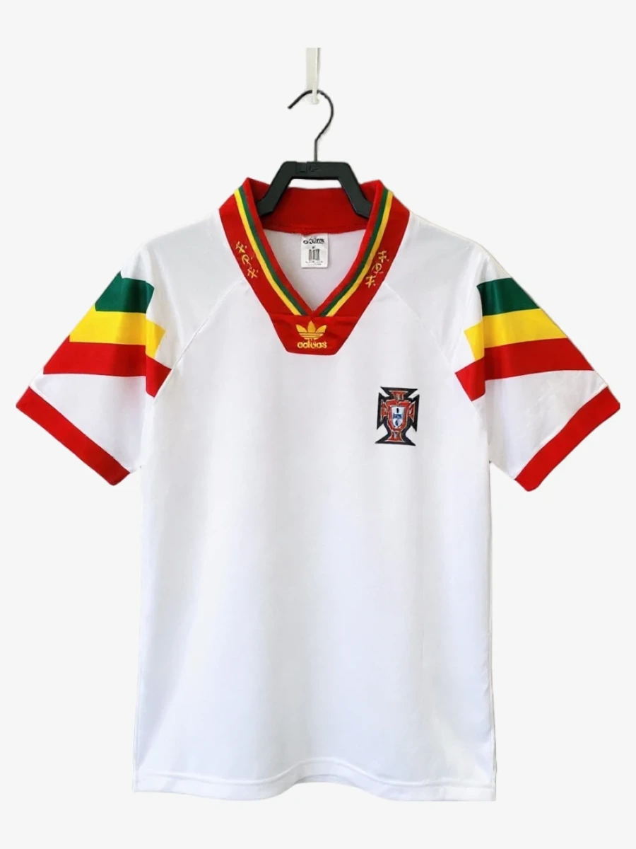 maillot-portugal-exterieur-1992 studio v12 Maglia Portogallo Away 1992