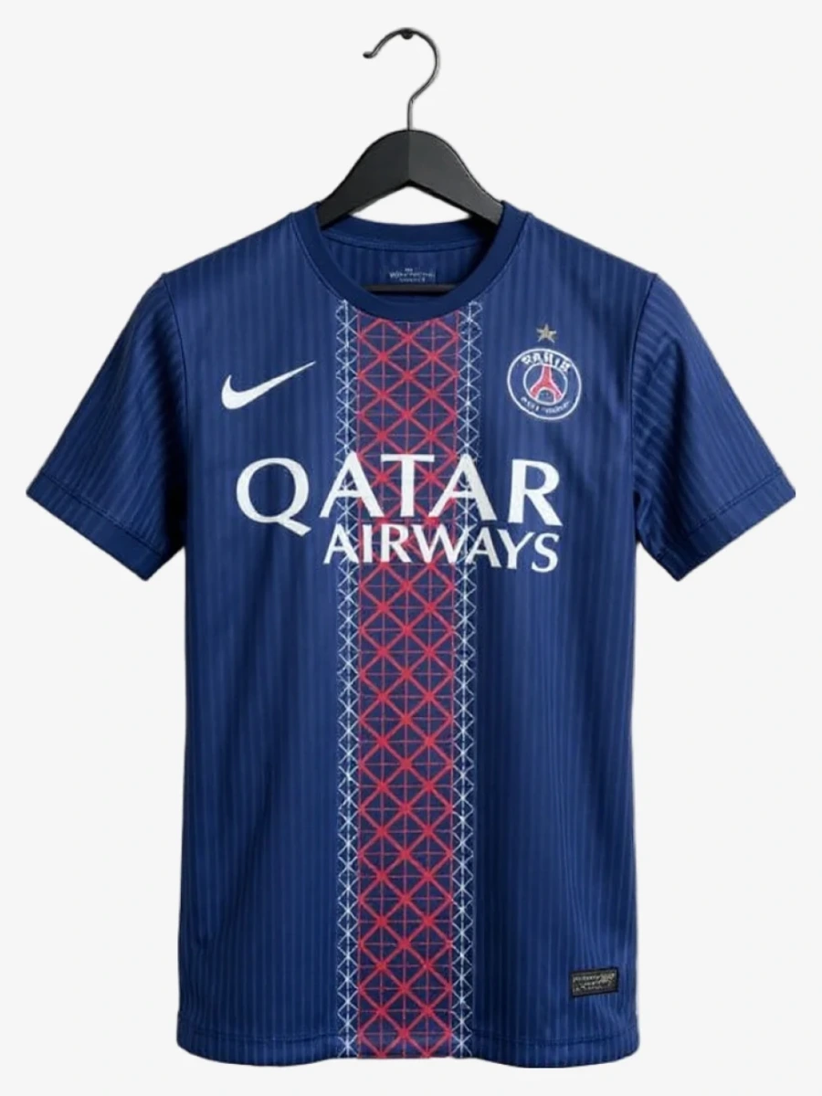 Maglia PSG Home Étoile 2025-2026 Versione Player