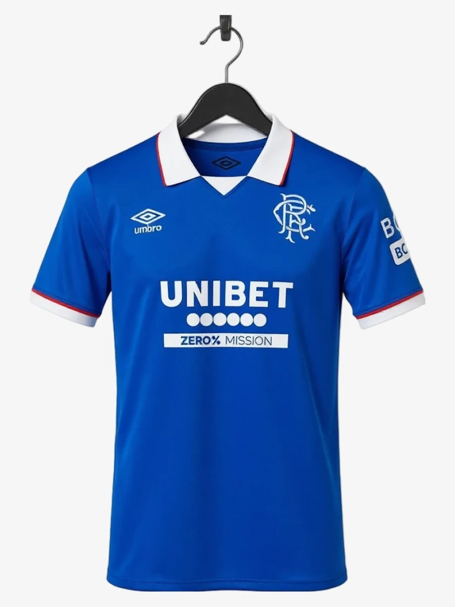 maillot-rangers-fc-domicile-2025-2026 studio v12 Maglia Rangers FC Home 2025-2026