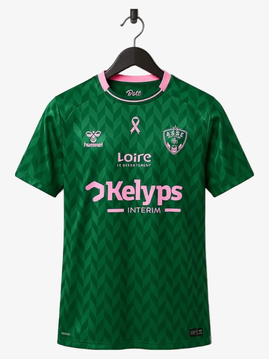 Maglia Saint-Étienne Ottobre Rosa 2025-2026