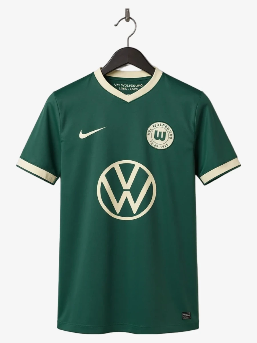 maillot-vfl-wolfsburg-anniversaire-2025-2026 studio v12 Maglia Vfl Wolfsburg Anniversario 2025-2026