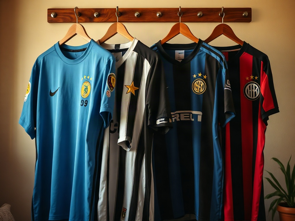 Maglie di Napoli, Juventus, Inter e Milan a confronto: le stelle cucite sul petto raccontano il numero di scudetti vinti